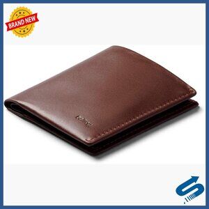 Slim Leather Bifold Wallet RFID Blocking Holds 11 Cards Coin Pouch